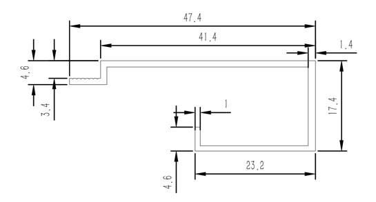 Double-sided cabinet mirror KRJ01-1D008